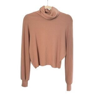 ✨3 for $18 ✨ Sky and Sparrow Tan Cowl Neck Sweater